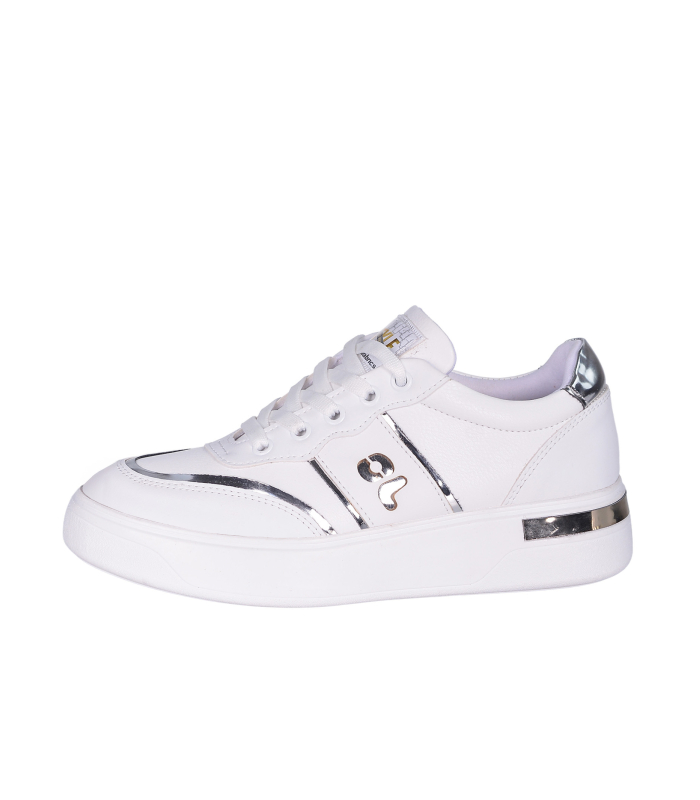 Bílé tenisky s ozdobou na podešvi 13003