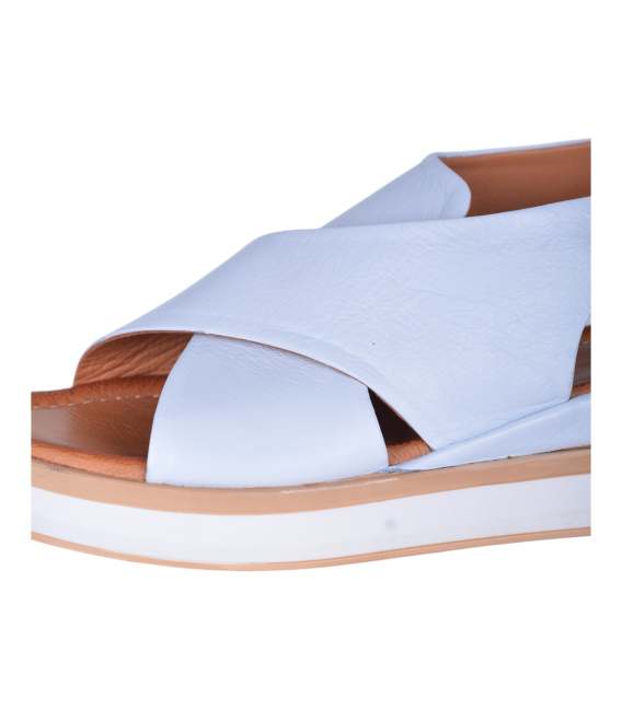 Modré pohodlné sandály 108808