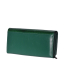 Dámská zelená lakovaná krokodýlí peněženka PN20