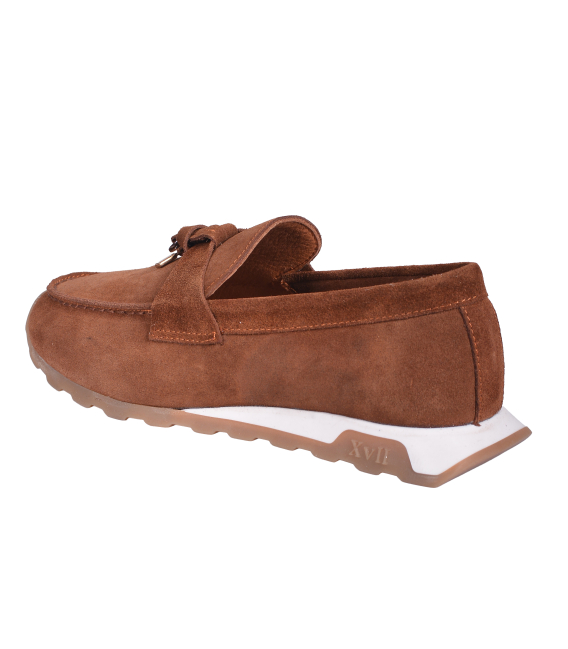 Hnědé mokasíny 2762