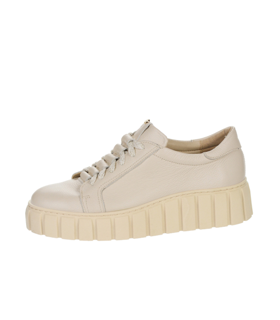 Béžové tenisky s nařasením na jazyku 8000