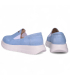 Modré slip on mokasiny DTE054