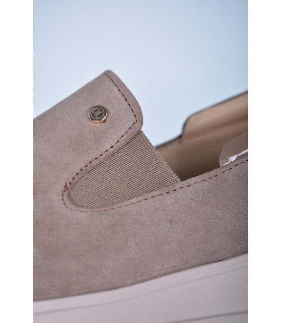 Kapučínové slip on mokasíny DTE054