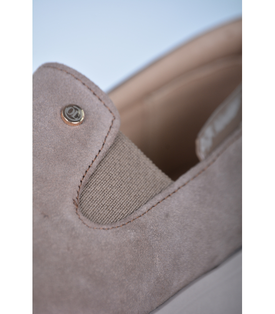 Kapučínové slip on mokasíny DTE054