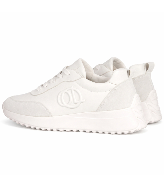 Dámské pohodlné bílé tenisky 842-905