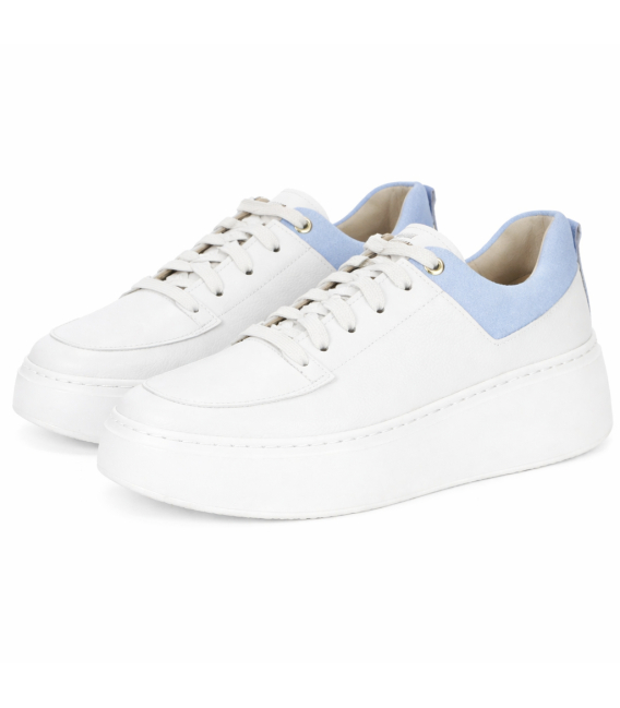 Bílo - modré tenisky 936s2