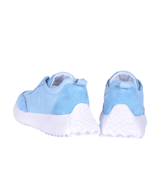 Dámské pohodlné modré tenisky 842-905