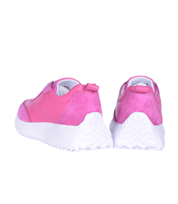 Dámské pohodlné růžové tenisky 842-905