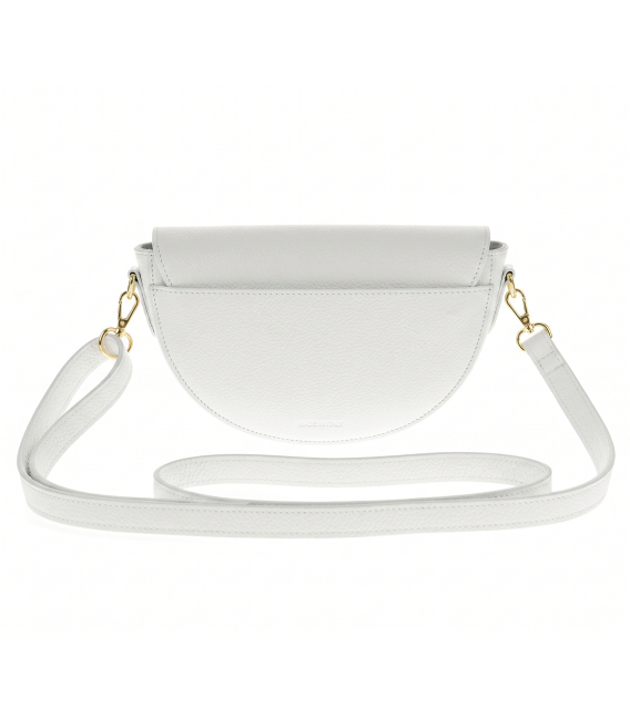 Zvýhodněný set bílé perforované tenisky 2532+kabelka Linda