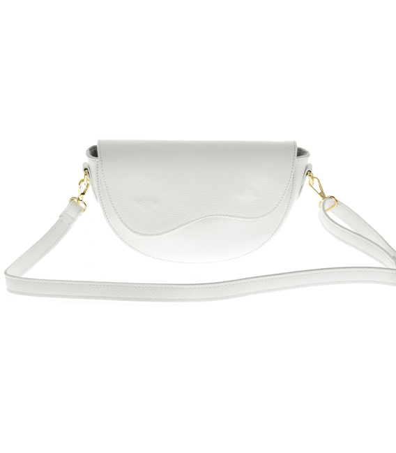 Zvýhodněný set bílé perforované tenisky 2532+kabelka Linda