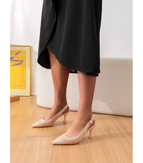 Dámské pohodlné sandály béžové