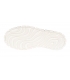 Hnědé tenisky z broušené kůže na bílé podešvi Rosella DTE3298