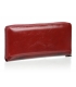 Dámská červená lakovaná peněženka se zipovým zapínáním PN25-YM Red