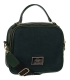Zvýhodněný set smaragdově zelené kotníkové boty - 3421 +kabelka NICOL