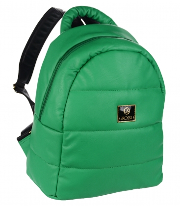 Zelený lesklý batoh MIA