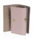 Menší růžová kožená peněženka PN29