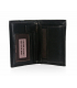 Pánská kožená tmavohnědá peněženka s prošíváním GROSSO TMS-51R-250choco brown