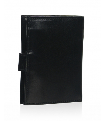 Pánská kožená černá peněženka GROSSO TM-91R-046A