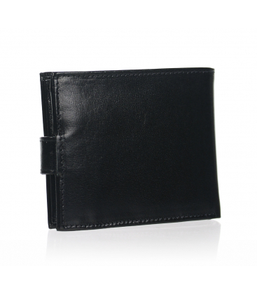 Pánská kožená černá peněženka GROSSO GROSSO TM-91R-032